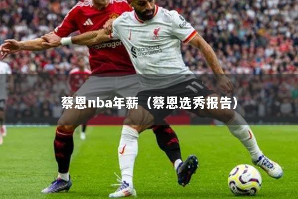 蔡恩nba年薪（蔡恩选秀报告）