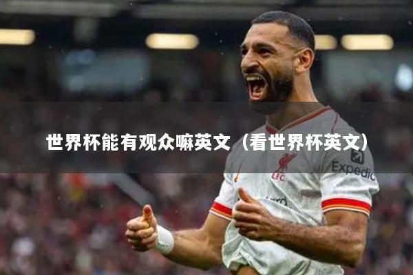 世界杯能有观众嘛英文（看世界杯英文）