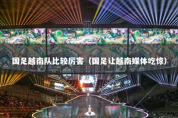 国足越南队比较厉害（国足让越南媒体吃惊）